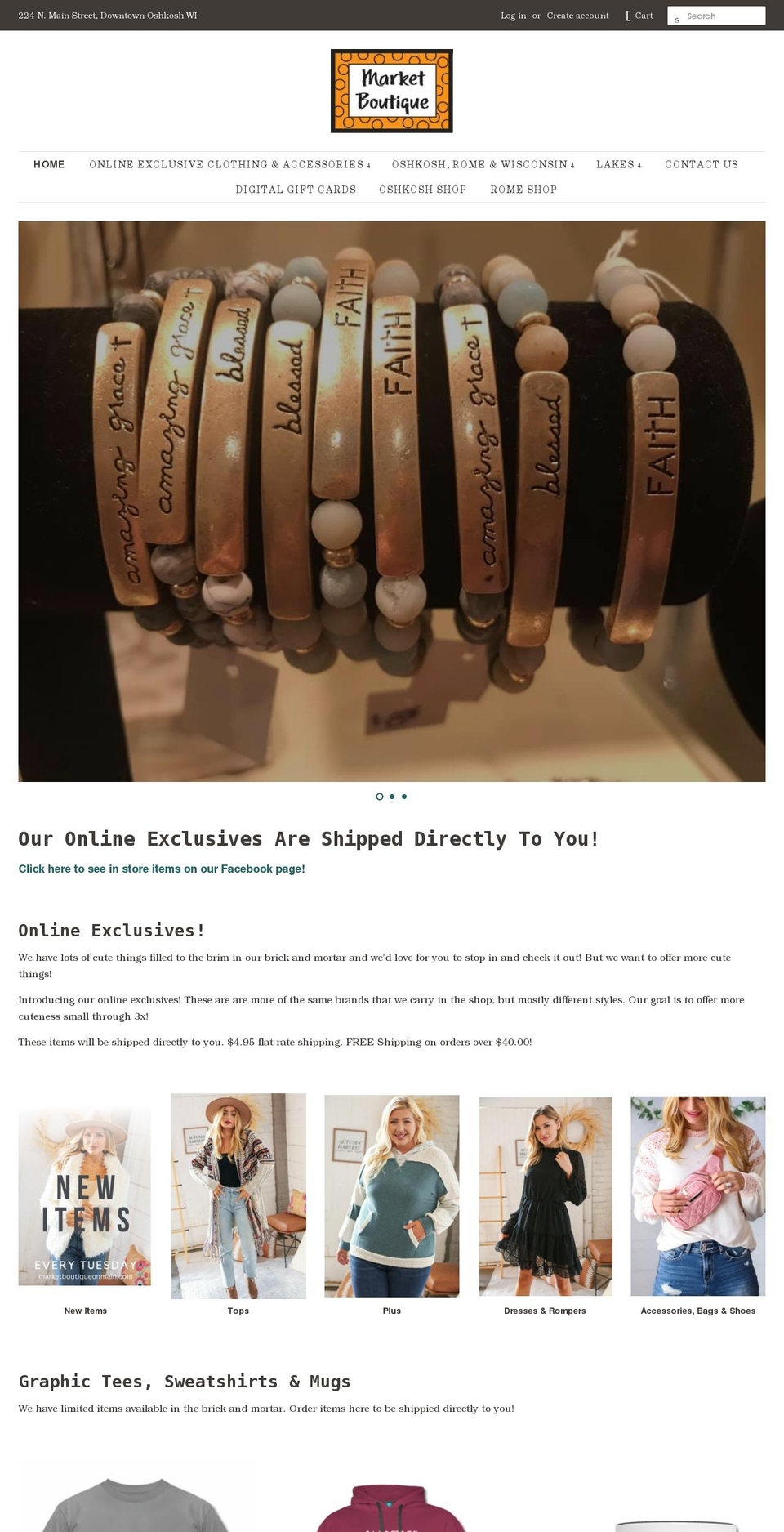 marketboutiqueonmain.com shopify website screenshot