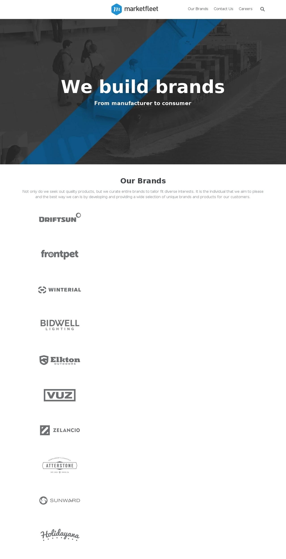 marketfleet.com shopify website screenshot