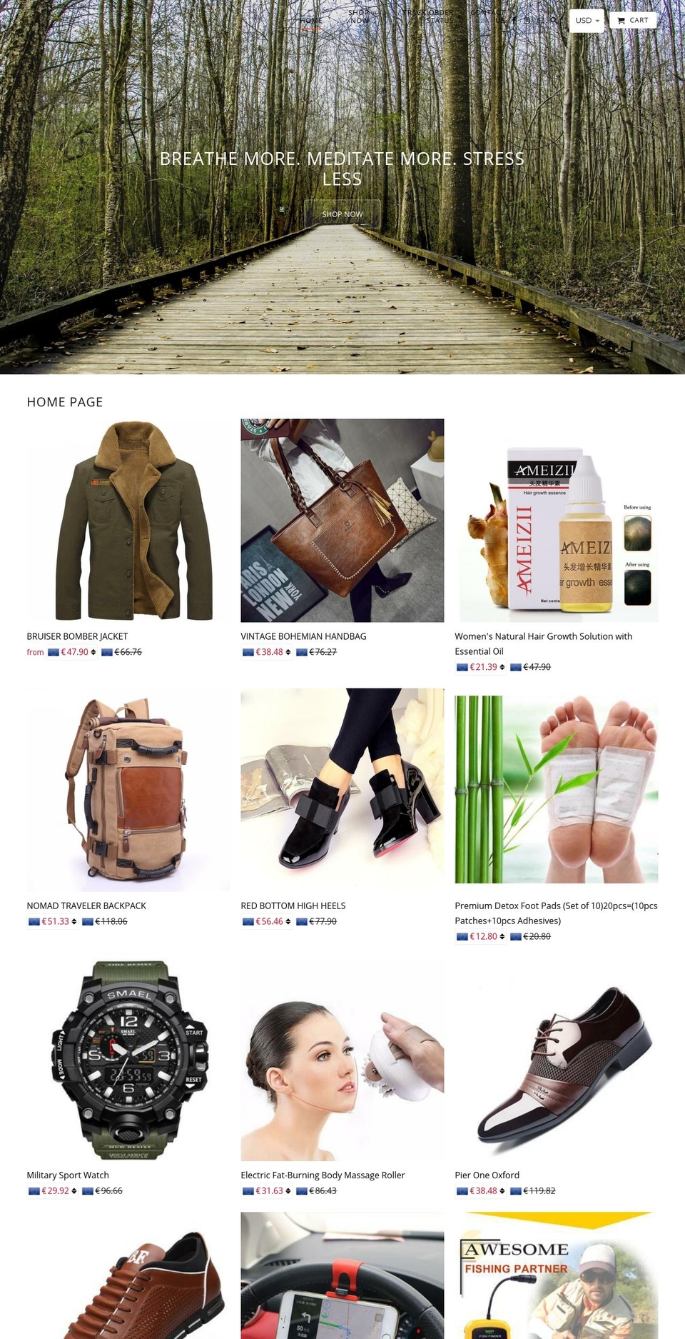 marketglad.com shopify website screenshot