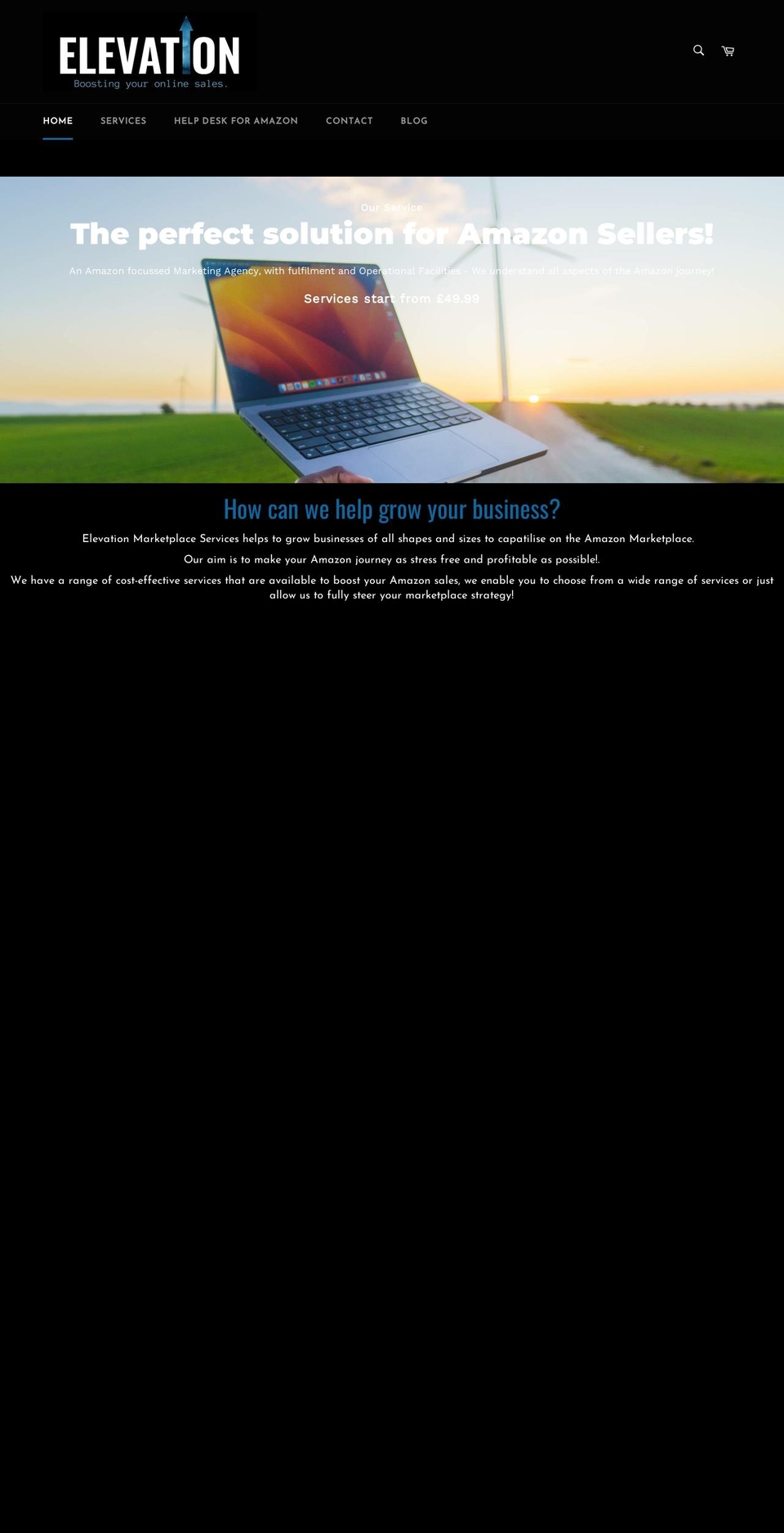 marketplace-services.co.uk shopify website screenshot