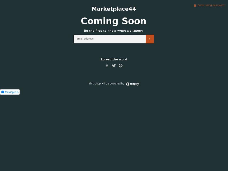marketplace44.com — Shopify storefront screenshot