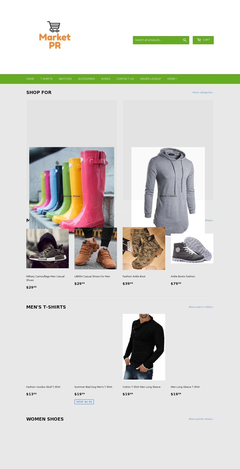 marketprofficial.com — Shopify storefront screenshot