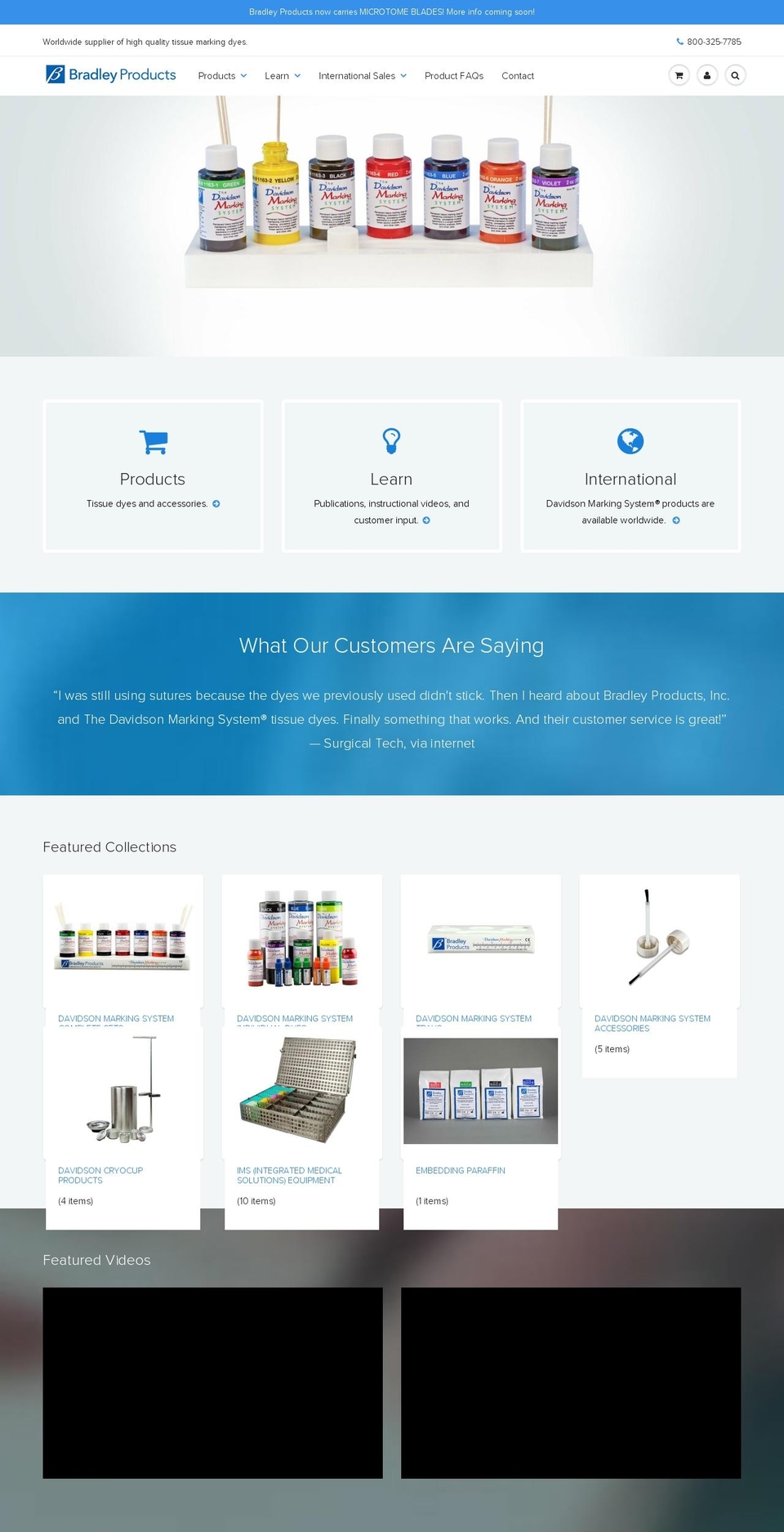 markingdyes.com — Shopify storefront screenshot