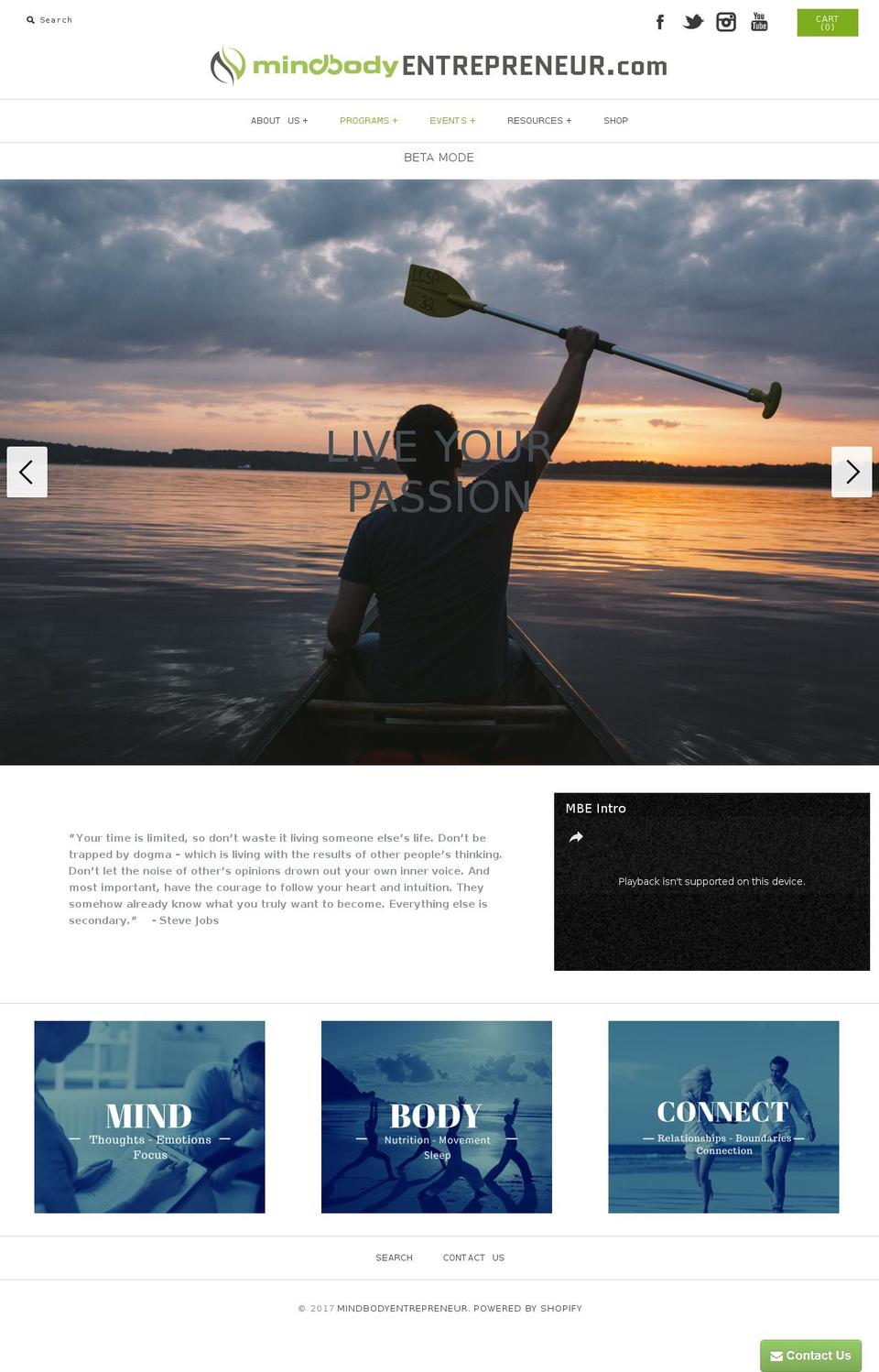 marklaham.com shopify website screenshot
