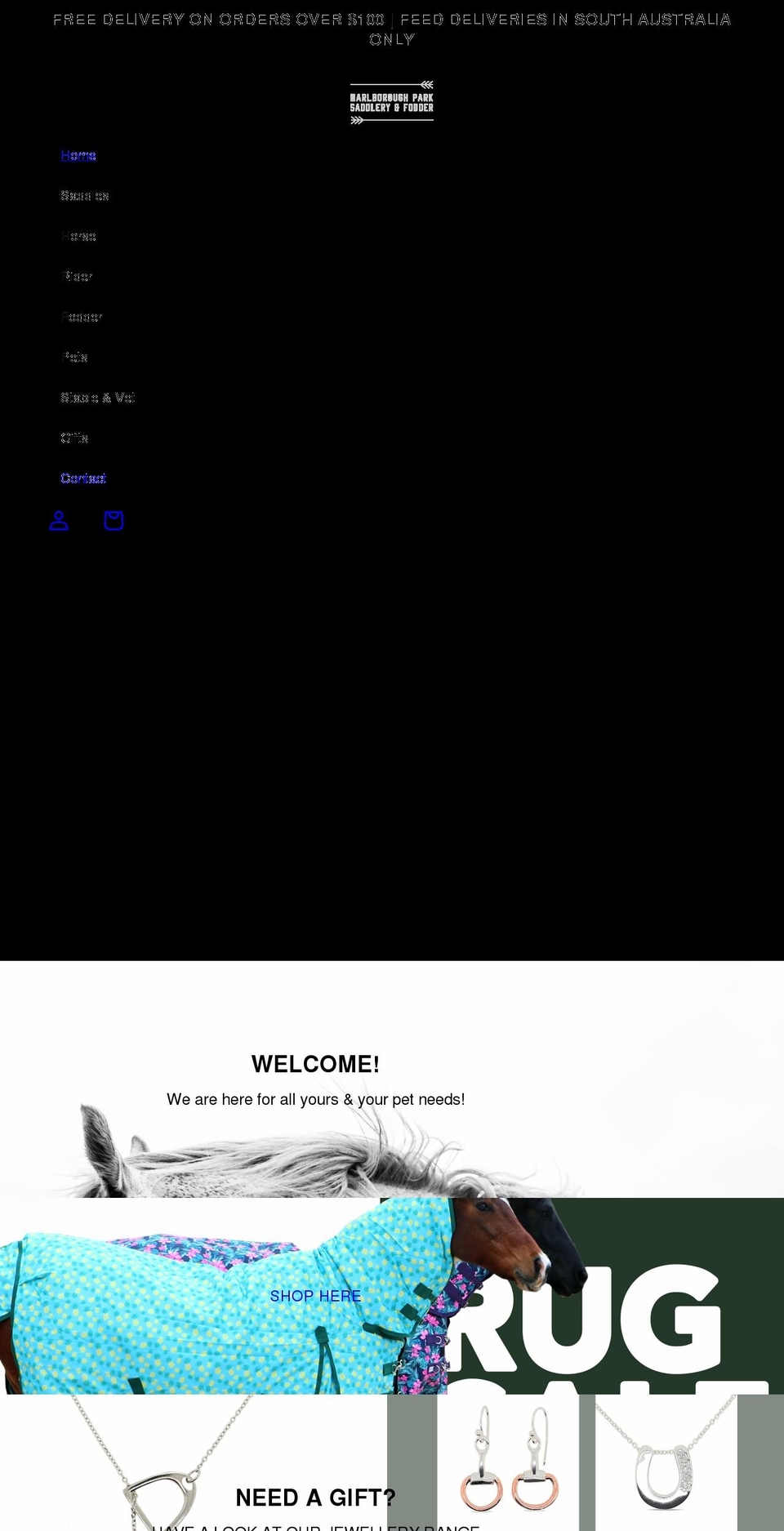 marlboroughpark.com.au shopify website screenshot