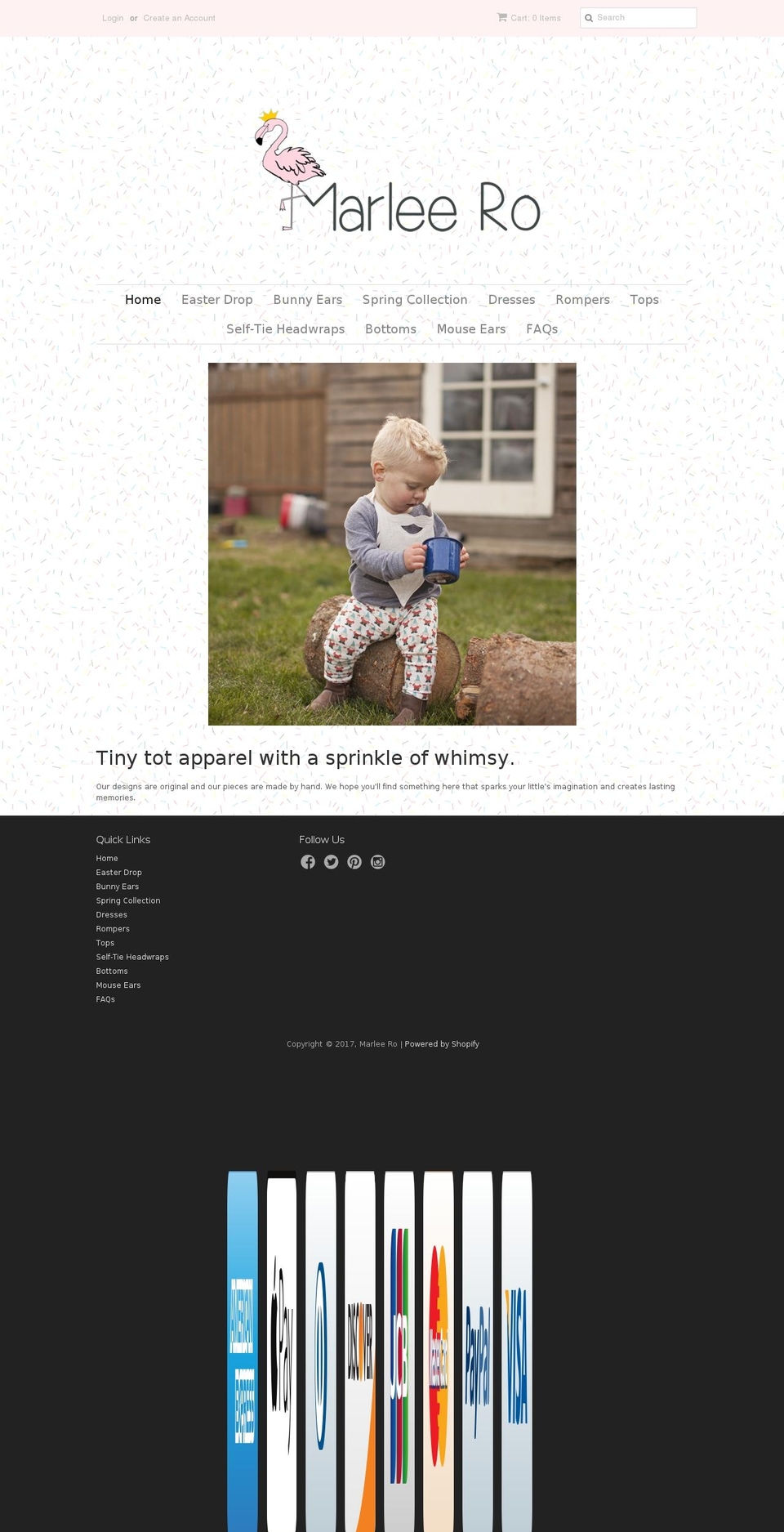 marleero.com shopify website screenshot