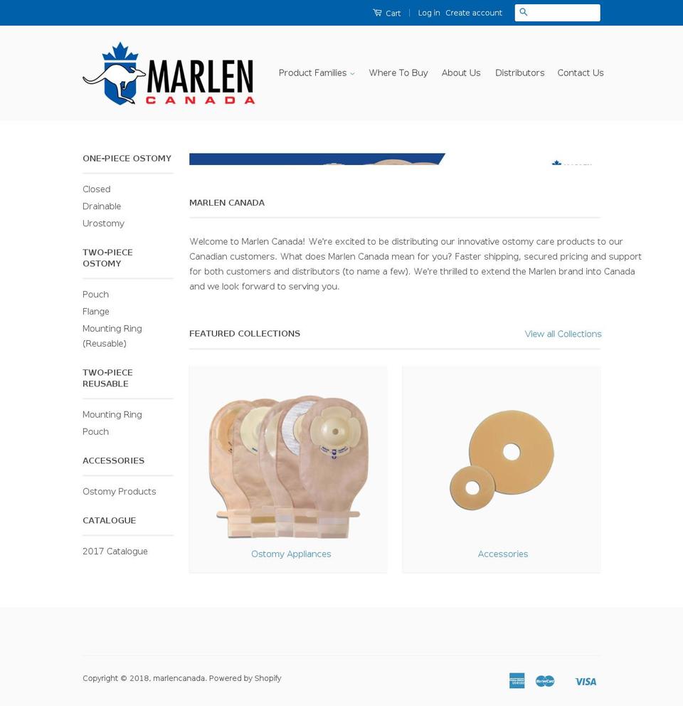 marlencanada.ca shopify website screenshot