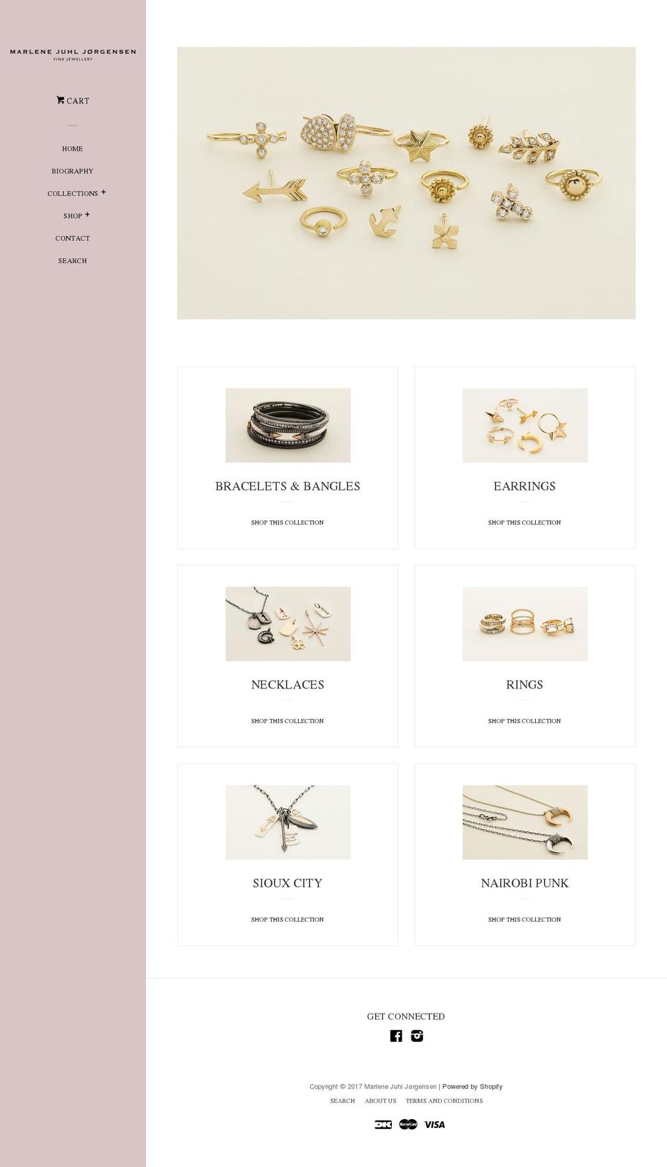 marlenejuhljorgensen.com shopify website screenshot