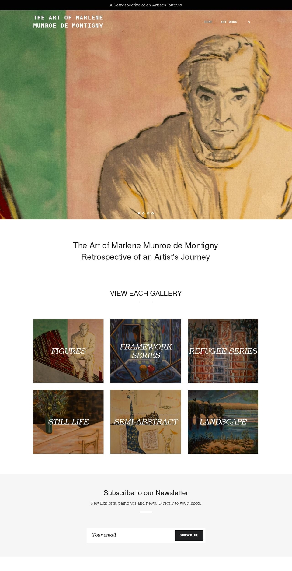 marlenemunroe.com shopify website screenshot
