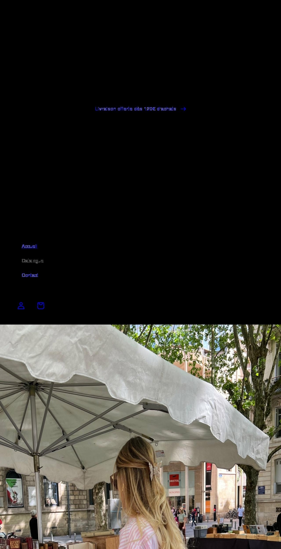 marlenerougier.com shopify website screenshot
