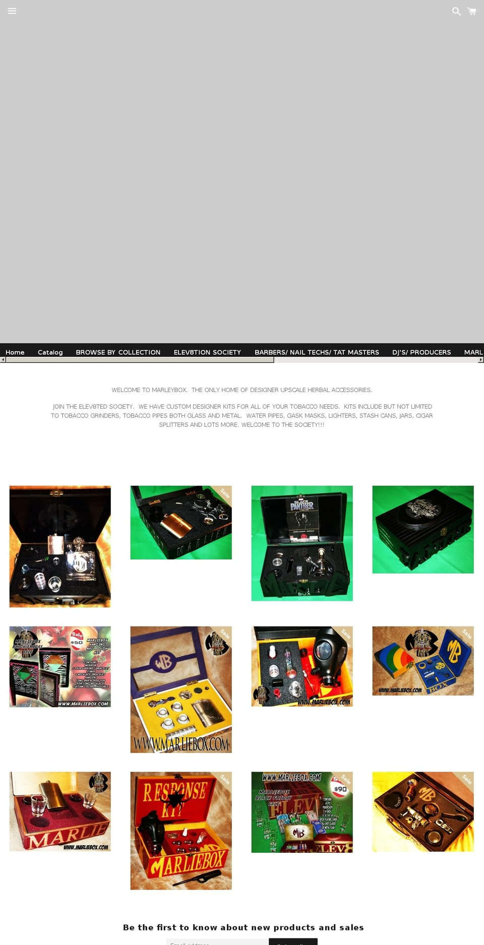 marliebox.com shopify website screenshot