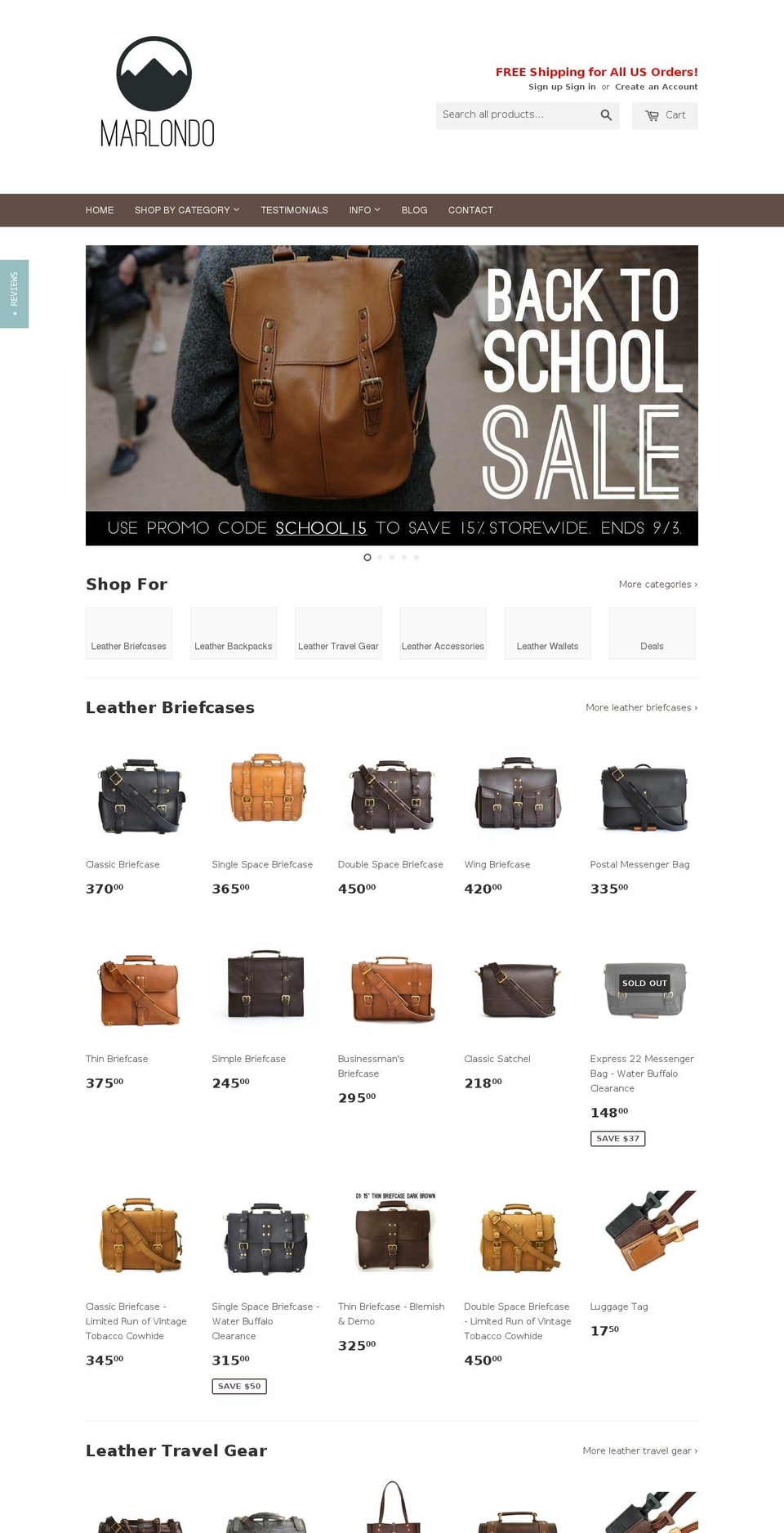 marlondo.org shopify website screenshot