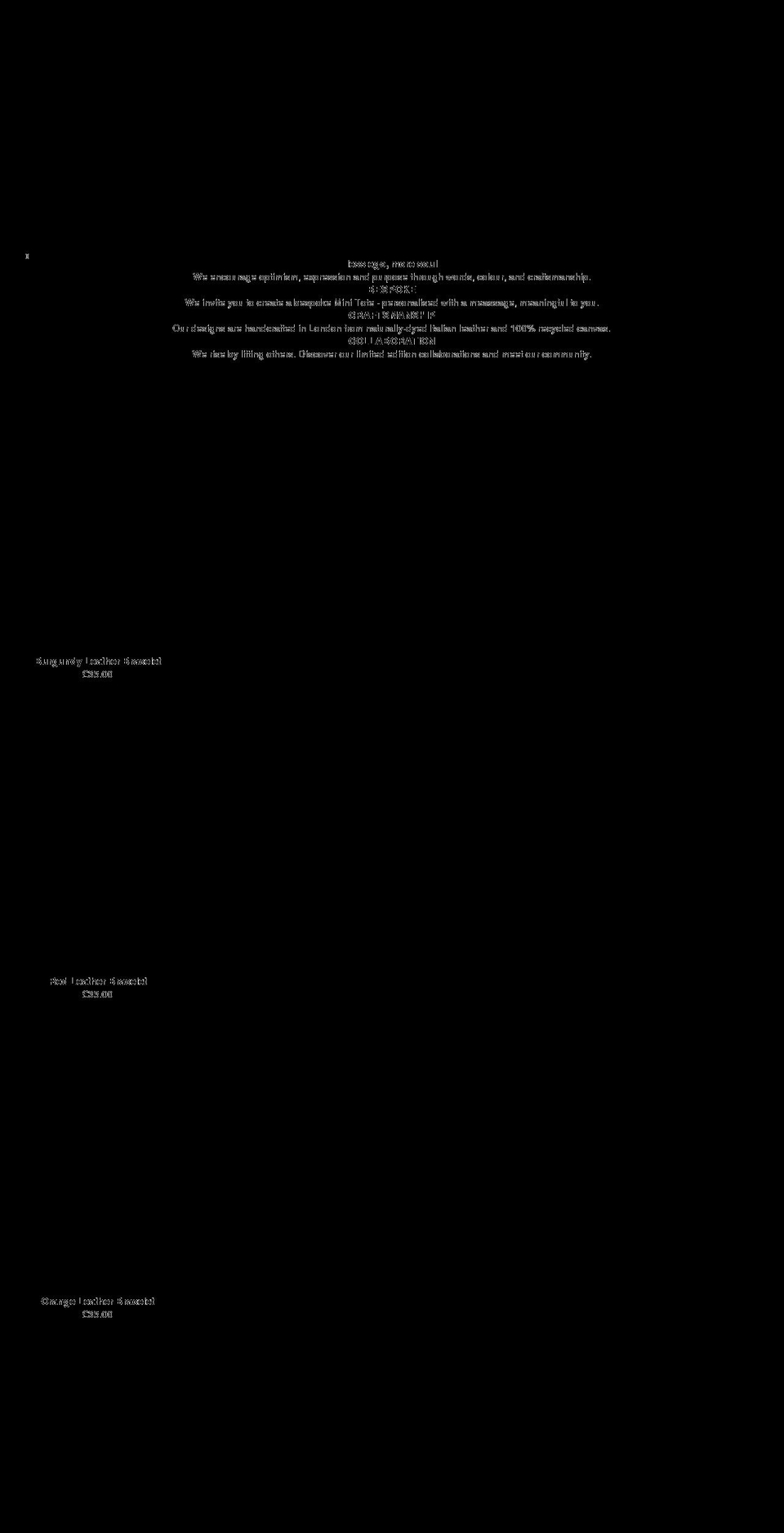 marlowlondon.com shopify website screenshot