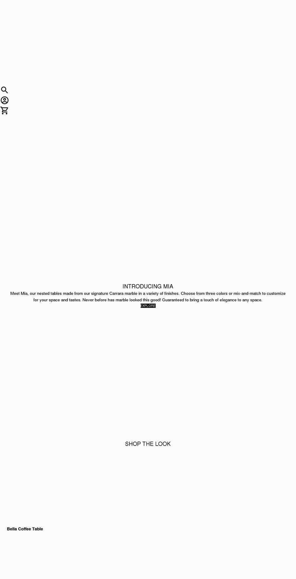 marmoconcepts.com shopify website screenshot