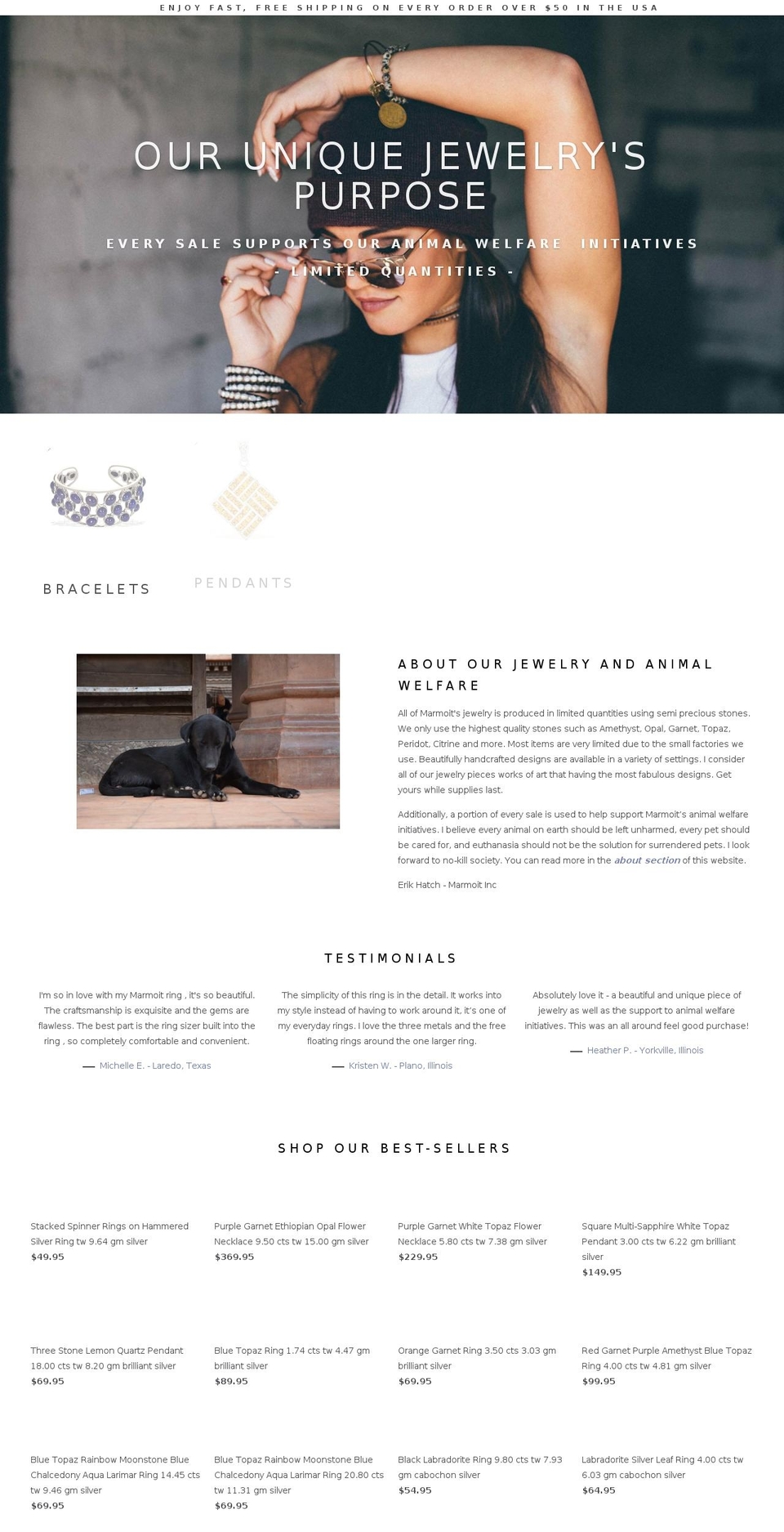 marmoit.com — Shopify storefront screenshot