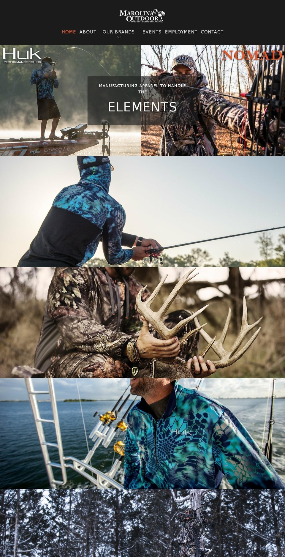 marolina.com shopify website screenshot