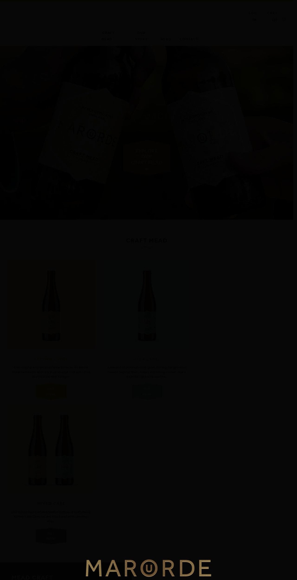 marourde.com — Shopify storefront screenshot