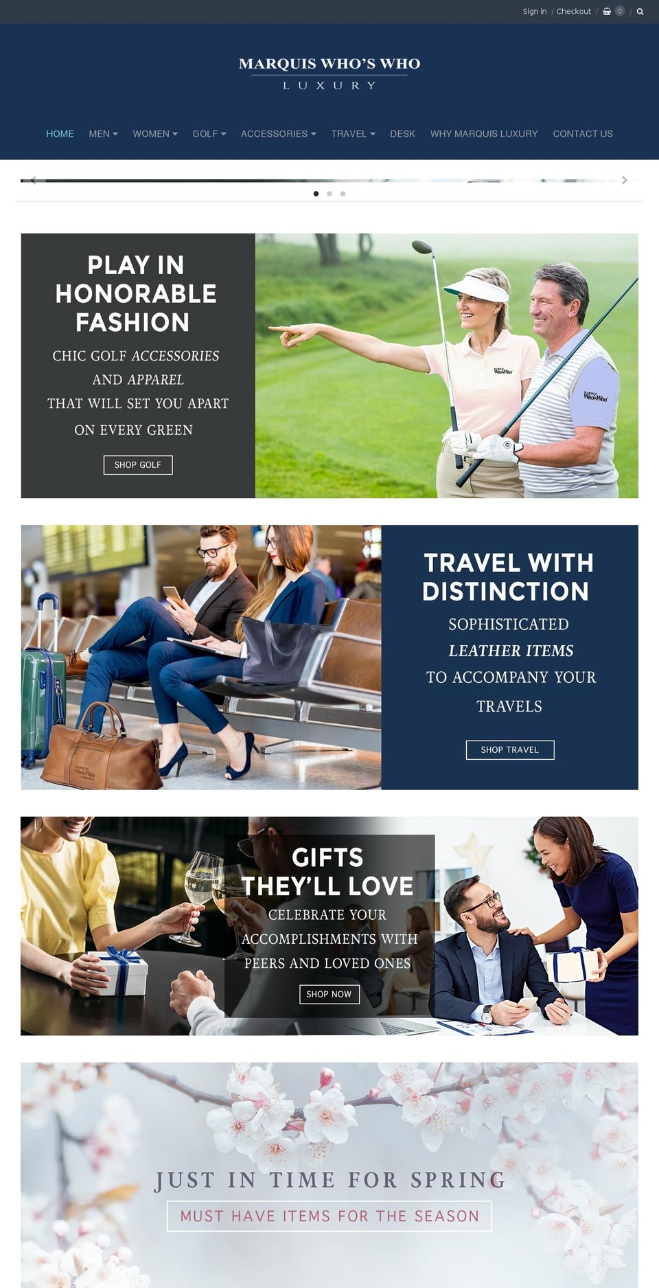 marquisluxury.com shopify website screenshot