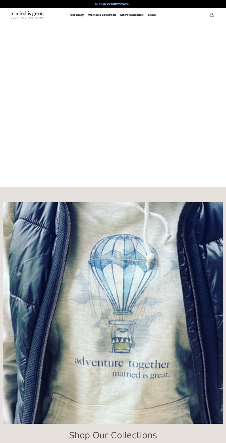 marriedisgreat.com shopify website screenshot