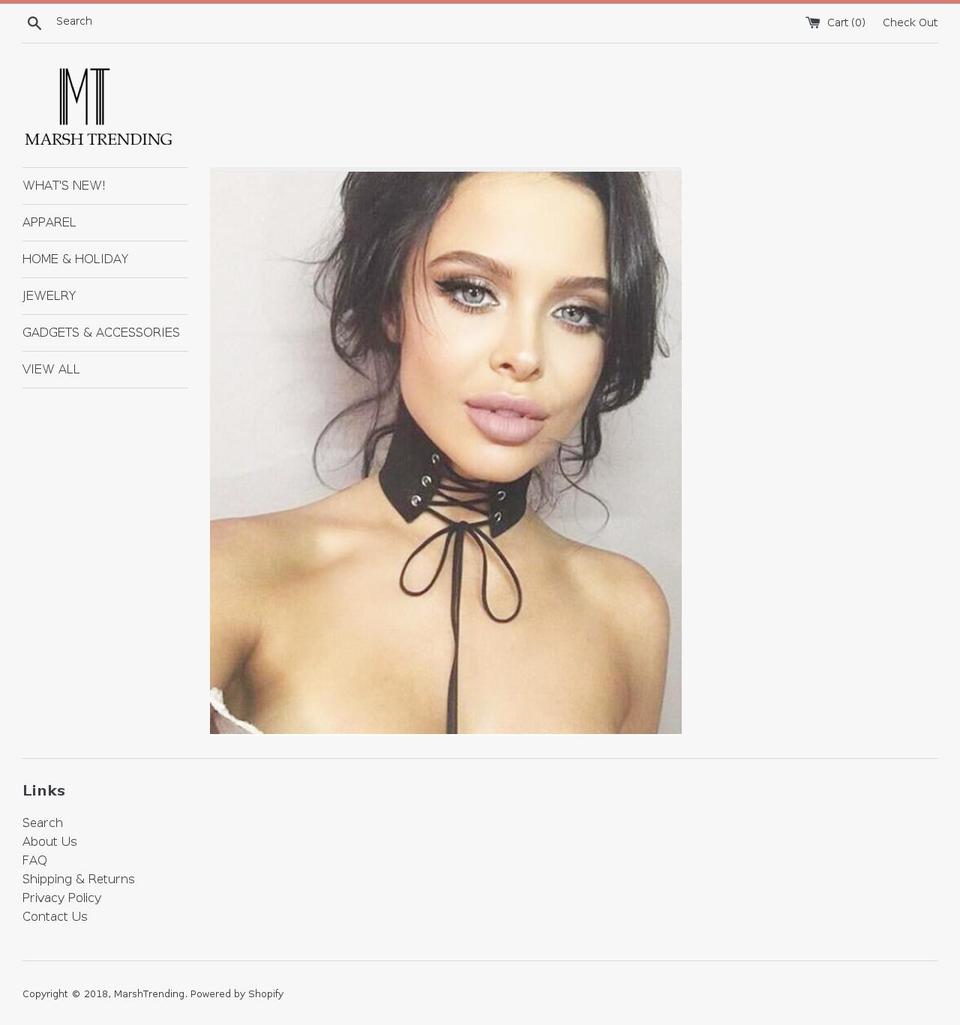 marshtrending.com — Shopify storefront screenshot