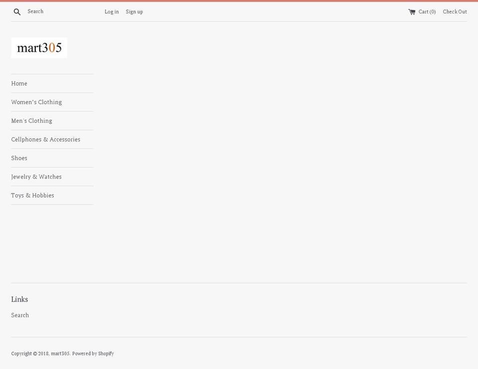 mart305.com — Shopify storefront screenshot