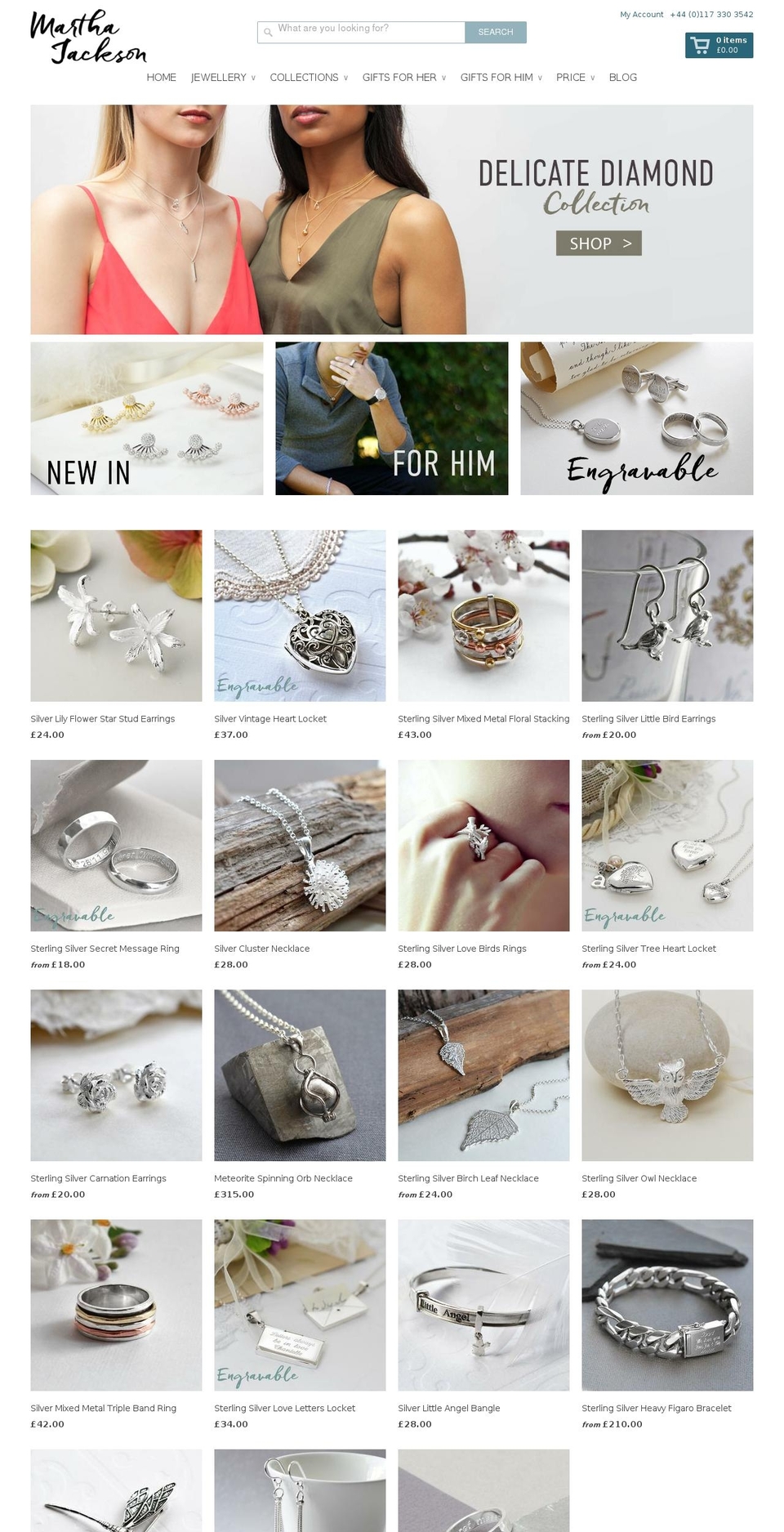 marthajackson.com shopify website screenshot