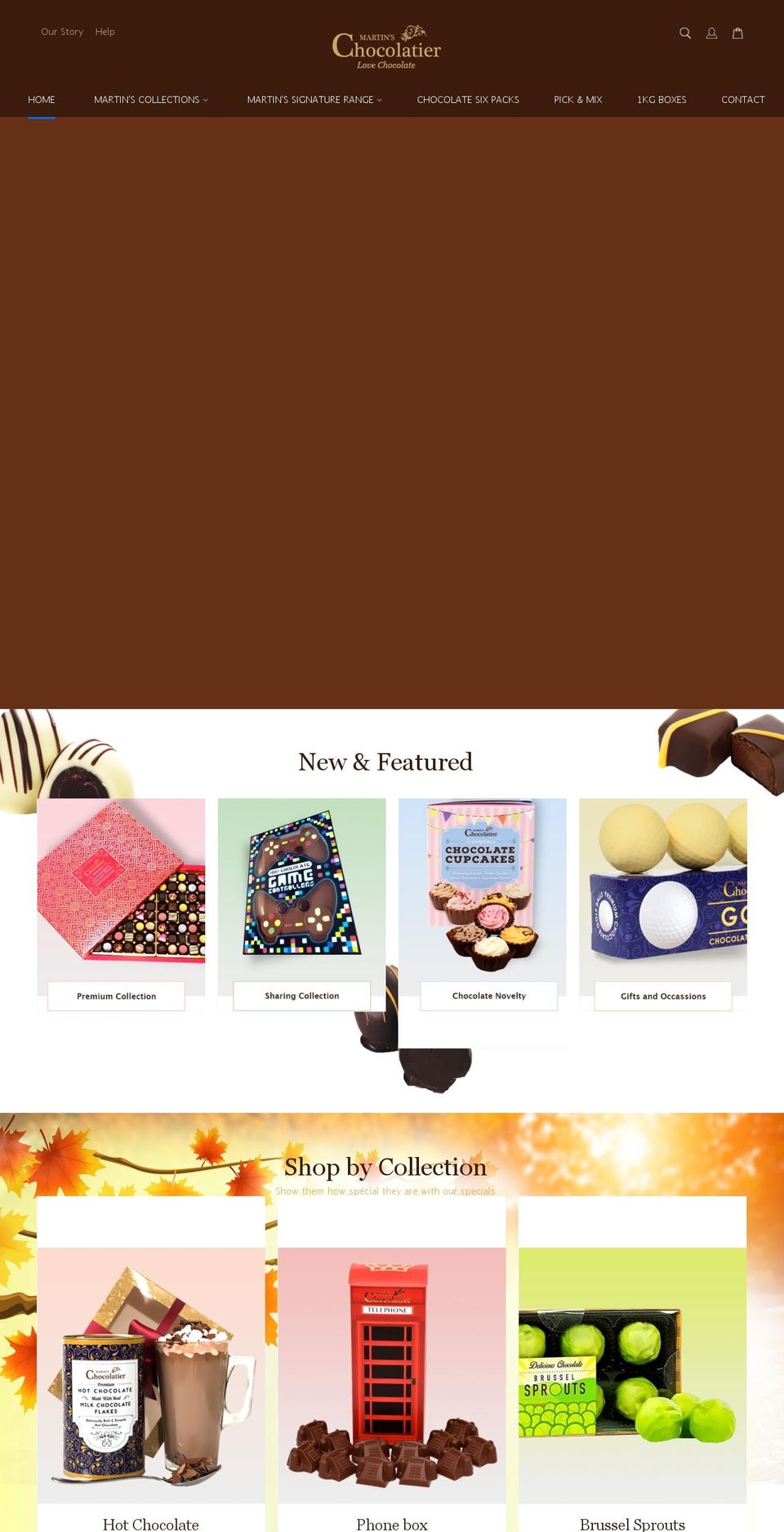 martinschocolatier.com — Shopify storefront screenshot