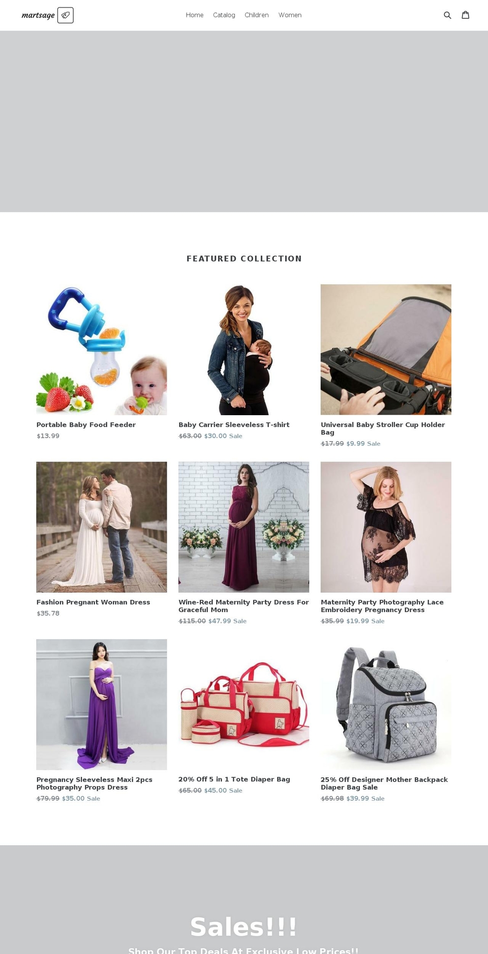 martsage.com — Shopify storefront screenshot