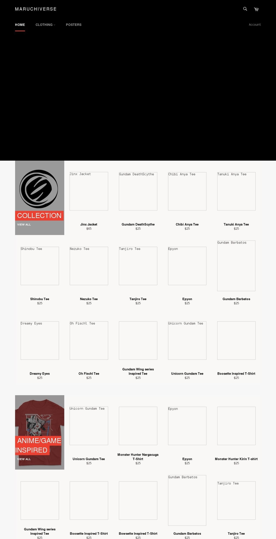 maruchiverse.com shopify website screenshot