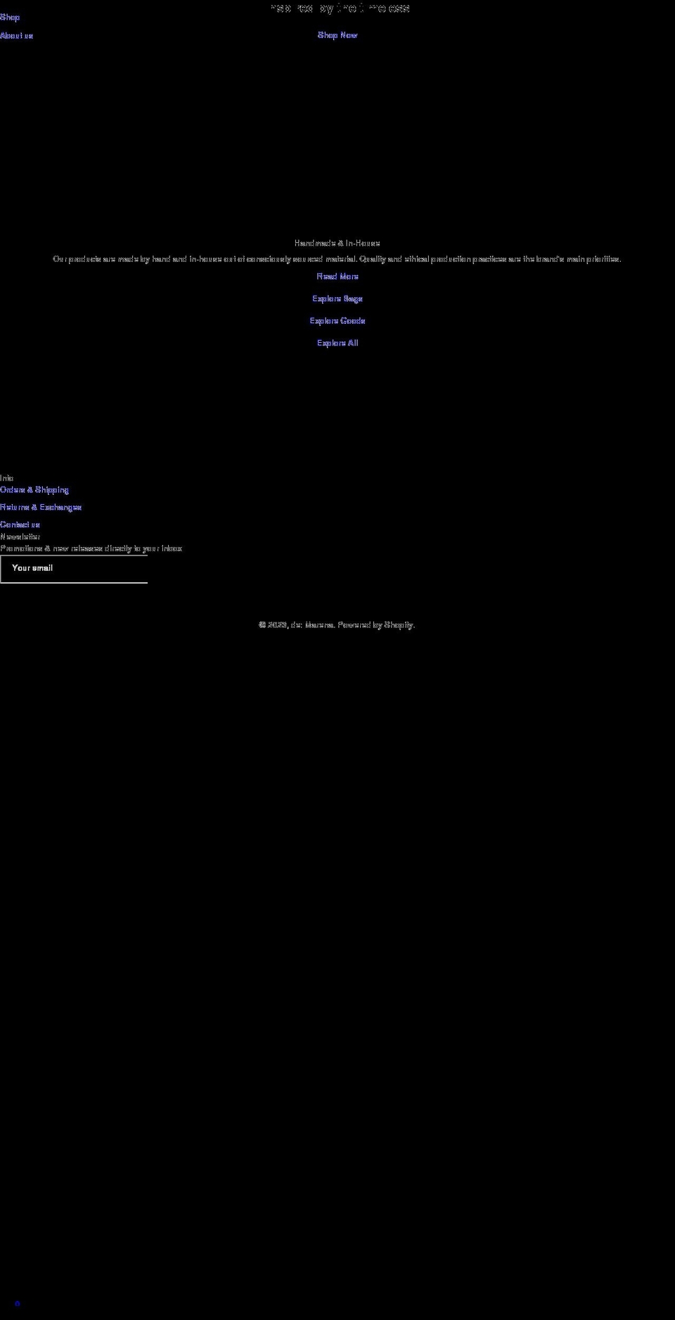 maruwinckelmann.com shopify website screenshot