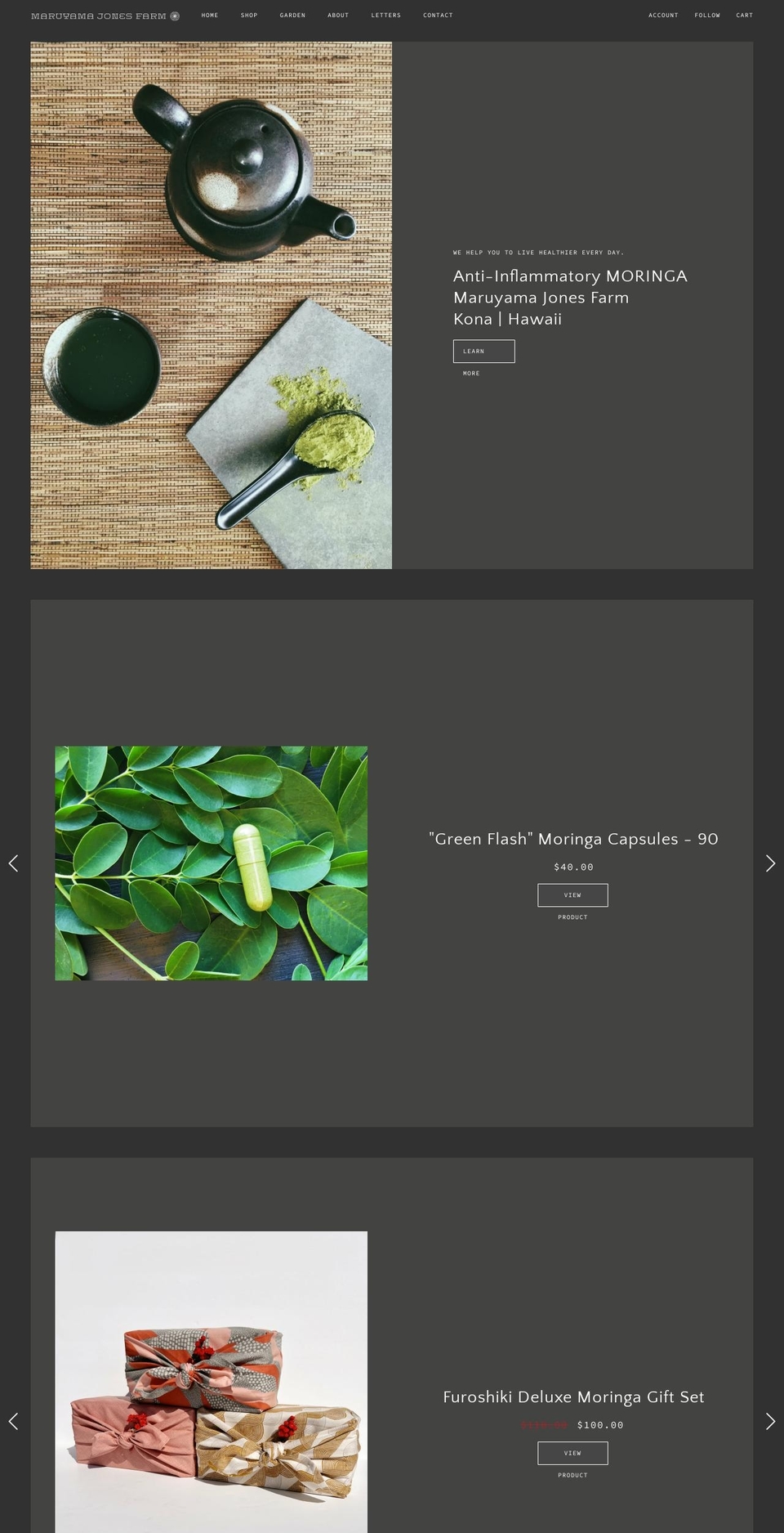 maruyamajonesfarm.com — Shopify storefront screenshot