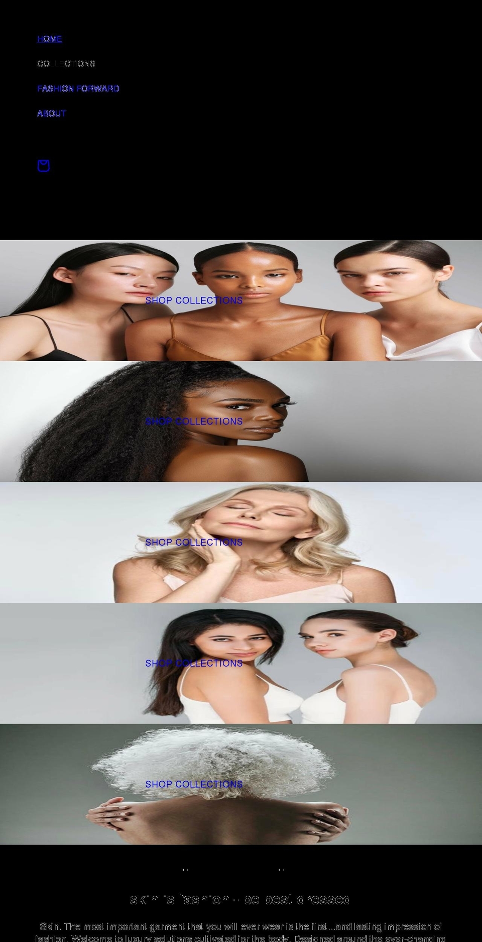 marvaelaine.com shopify website screenshot