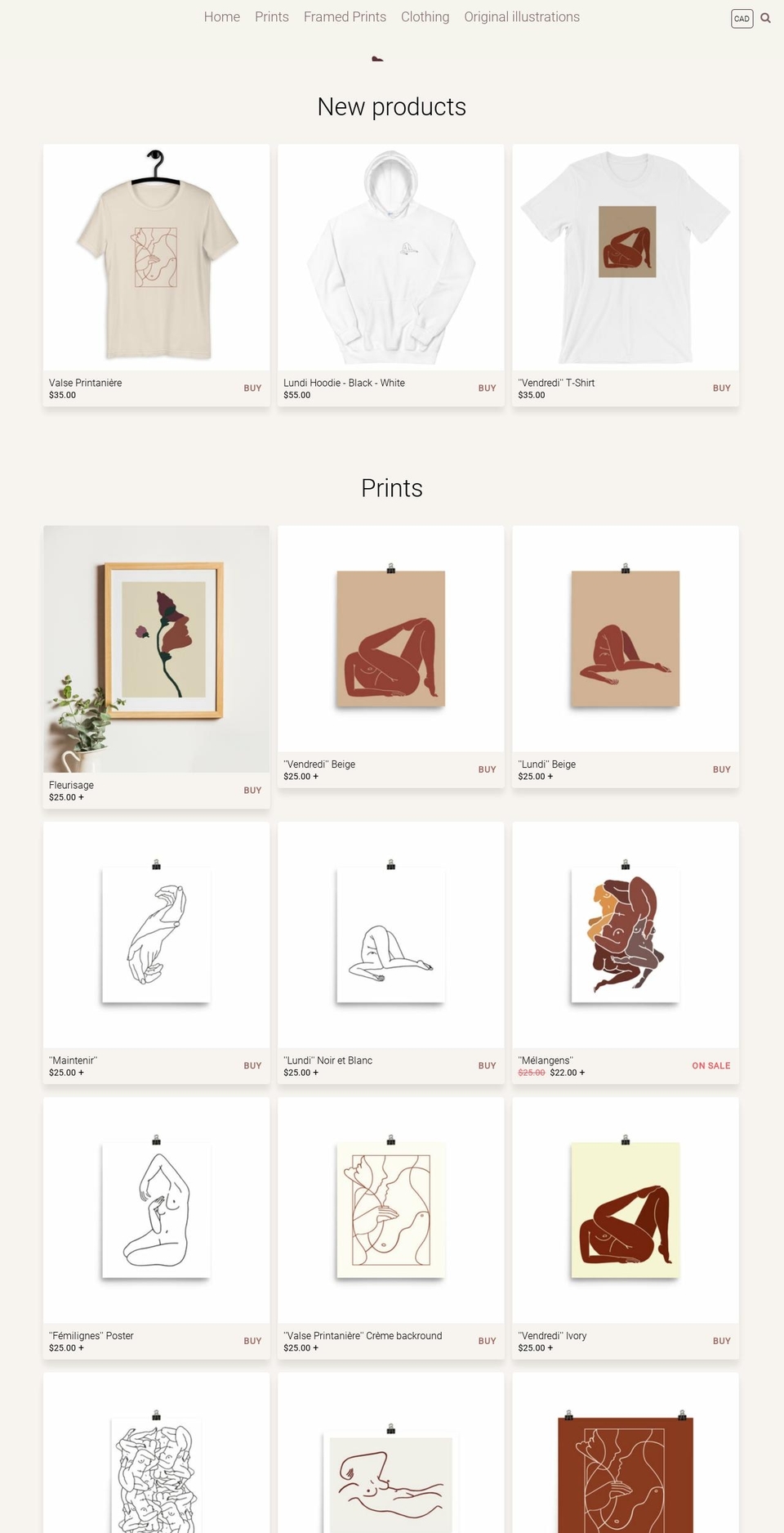 marwabeloufa.com shopify website screenshot