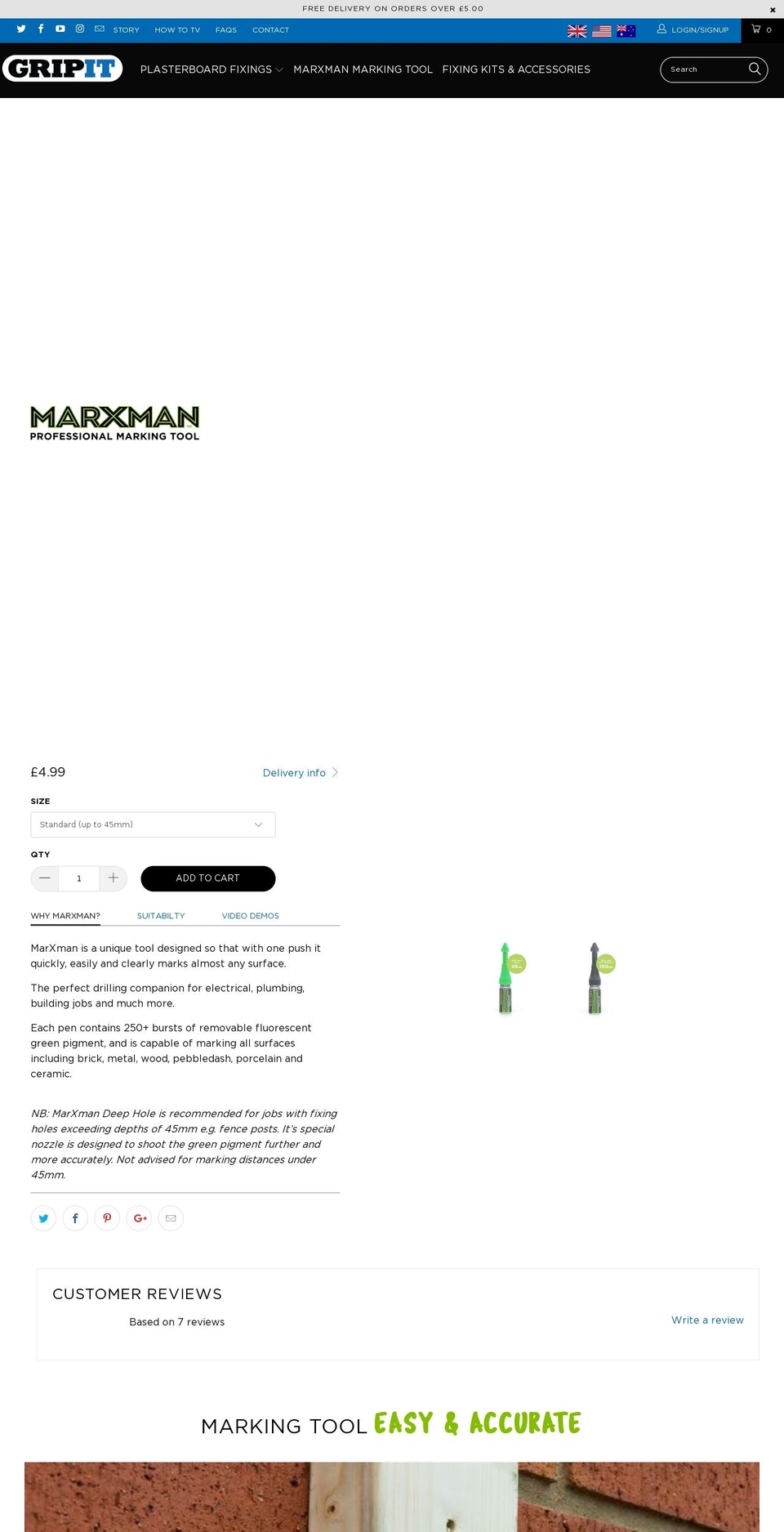 24.07.2018 Shopify theme site example marxmanpen.com