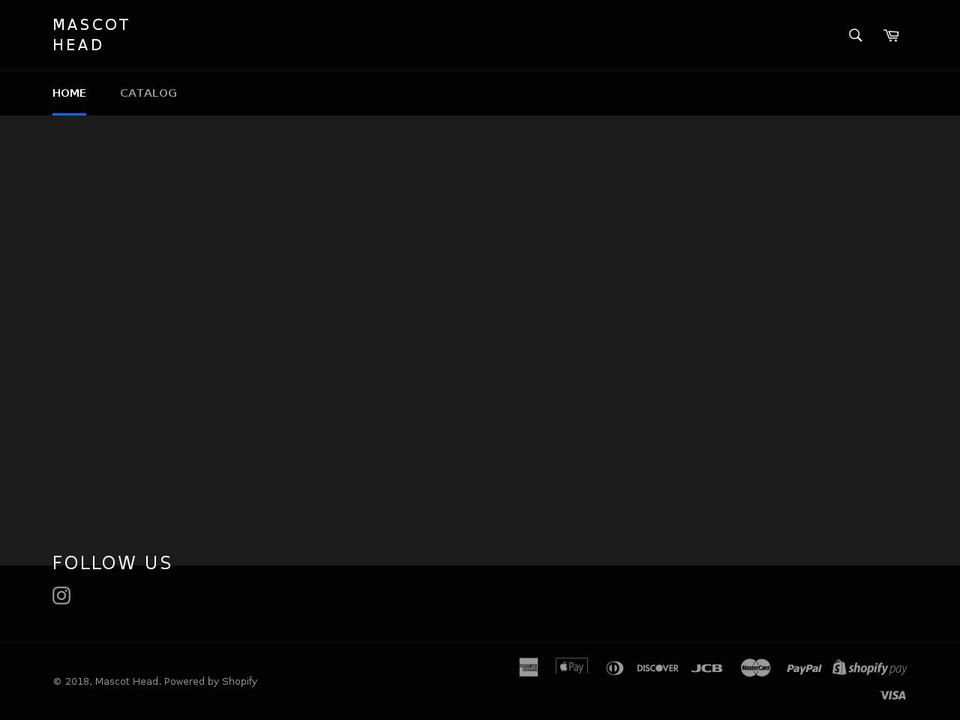 mascothead.com — Shopify storefront screenshot