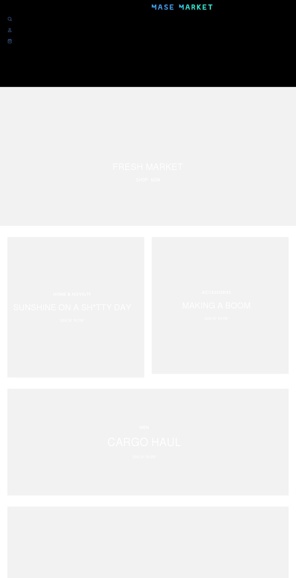 masemarket.com — Shopify storefront screenshot