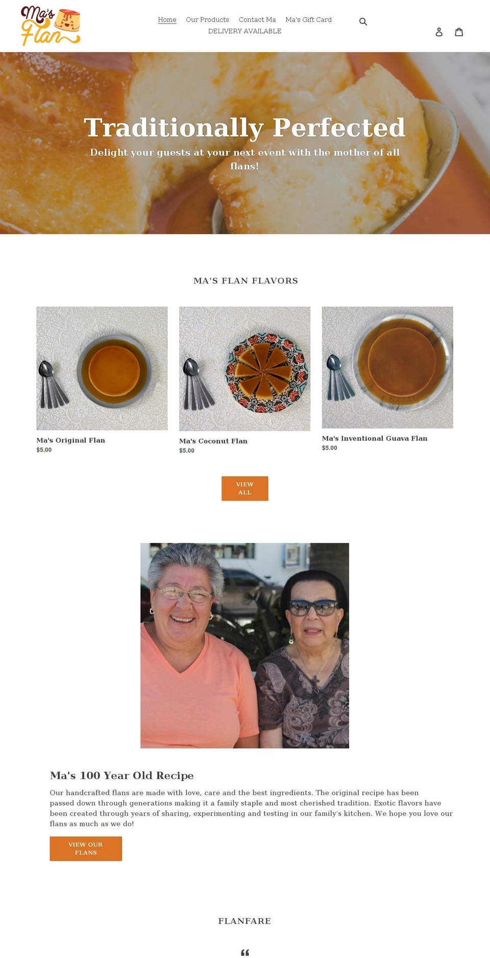 masflan.com shopify website screenshot