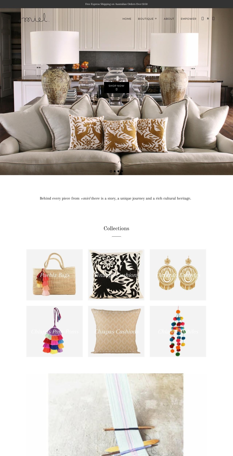 masmiel.com.au shopify website screenshot