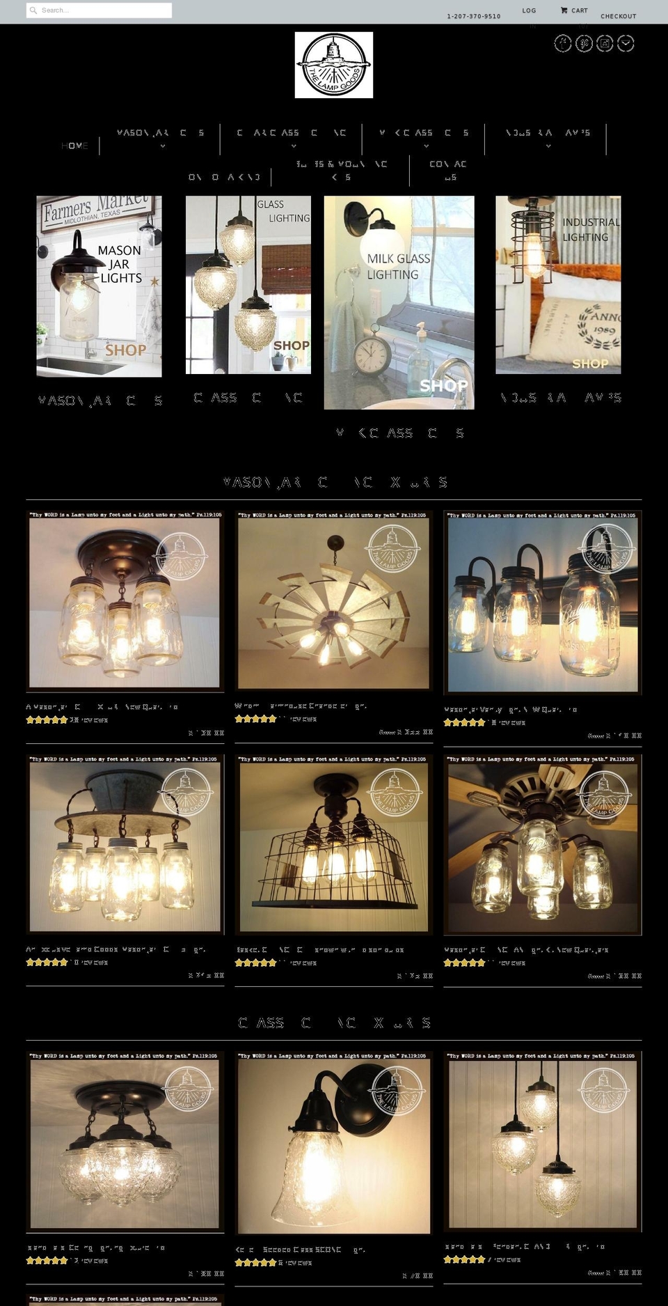 masonjarcompany.com — Shopify storefront screenshot