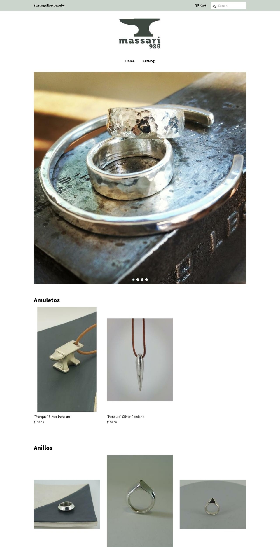 massari925.com — Shopify storefront screenshot