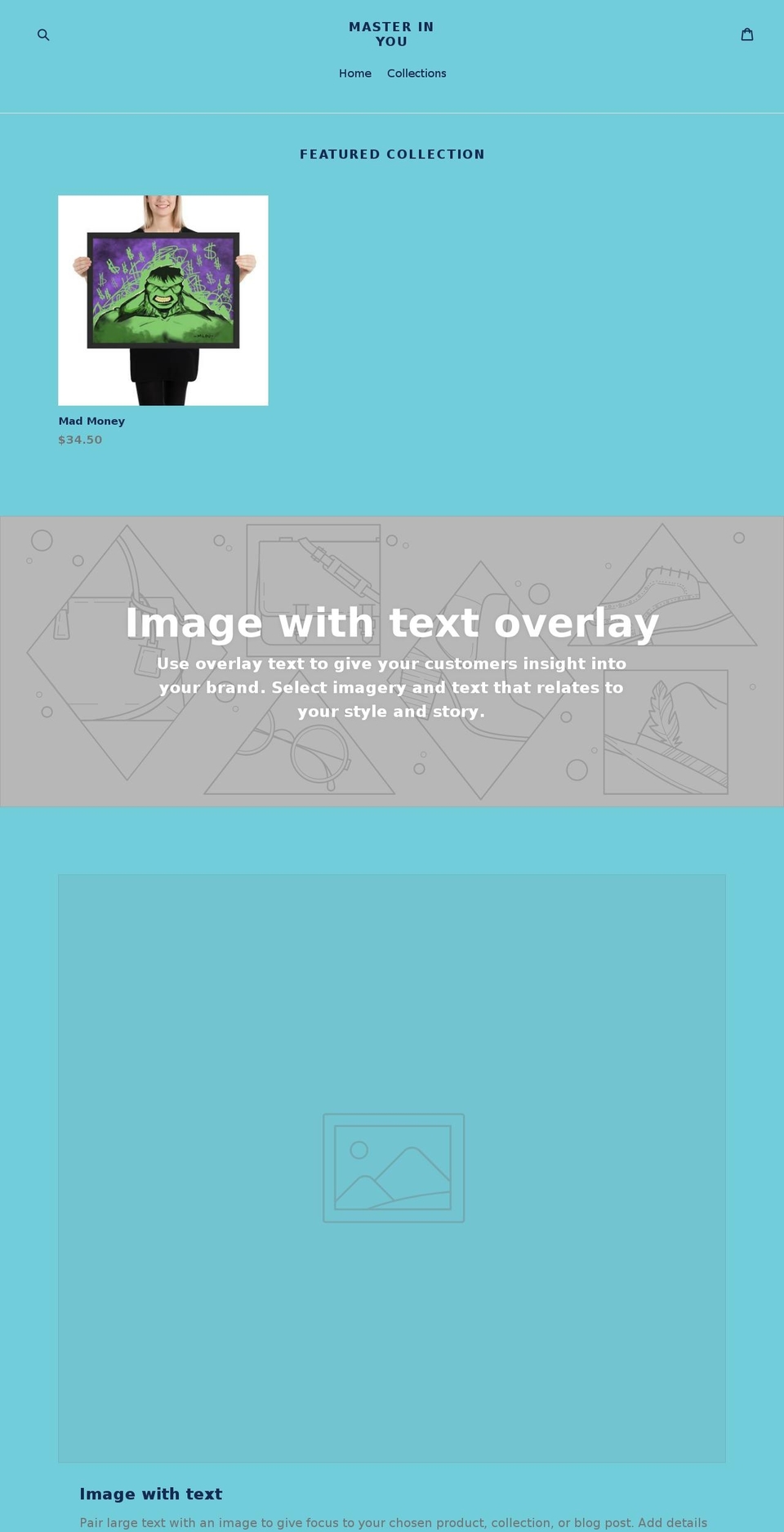 masterinyou.com shopify website screenshot