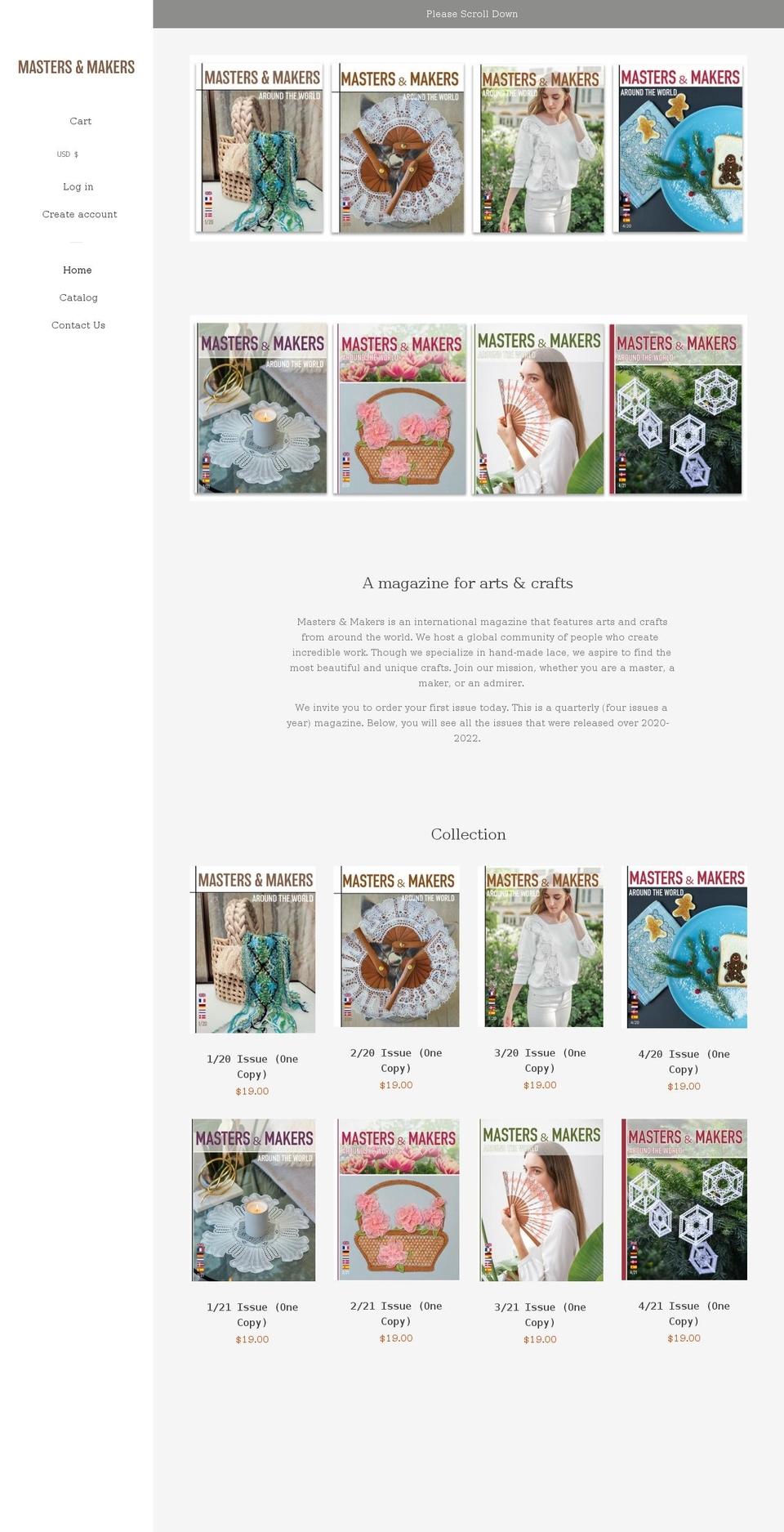 mastersmakers.com shopify website screenshot