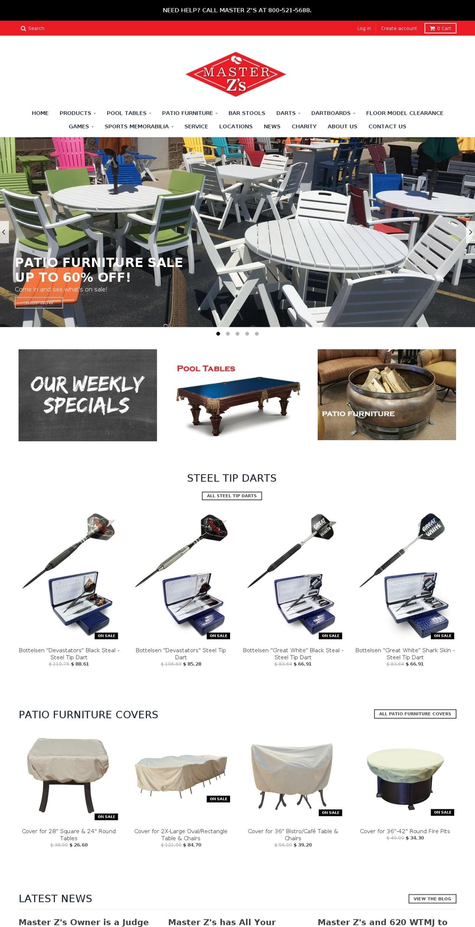 masterzs.com shopify website screenshot