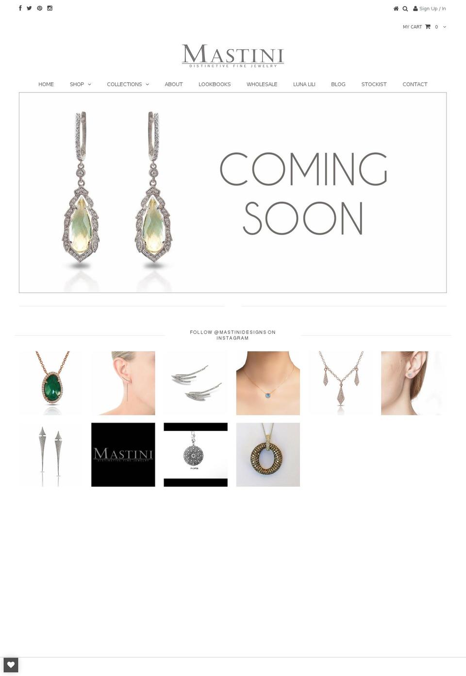 mastini.com shopify website screenshot