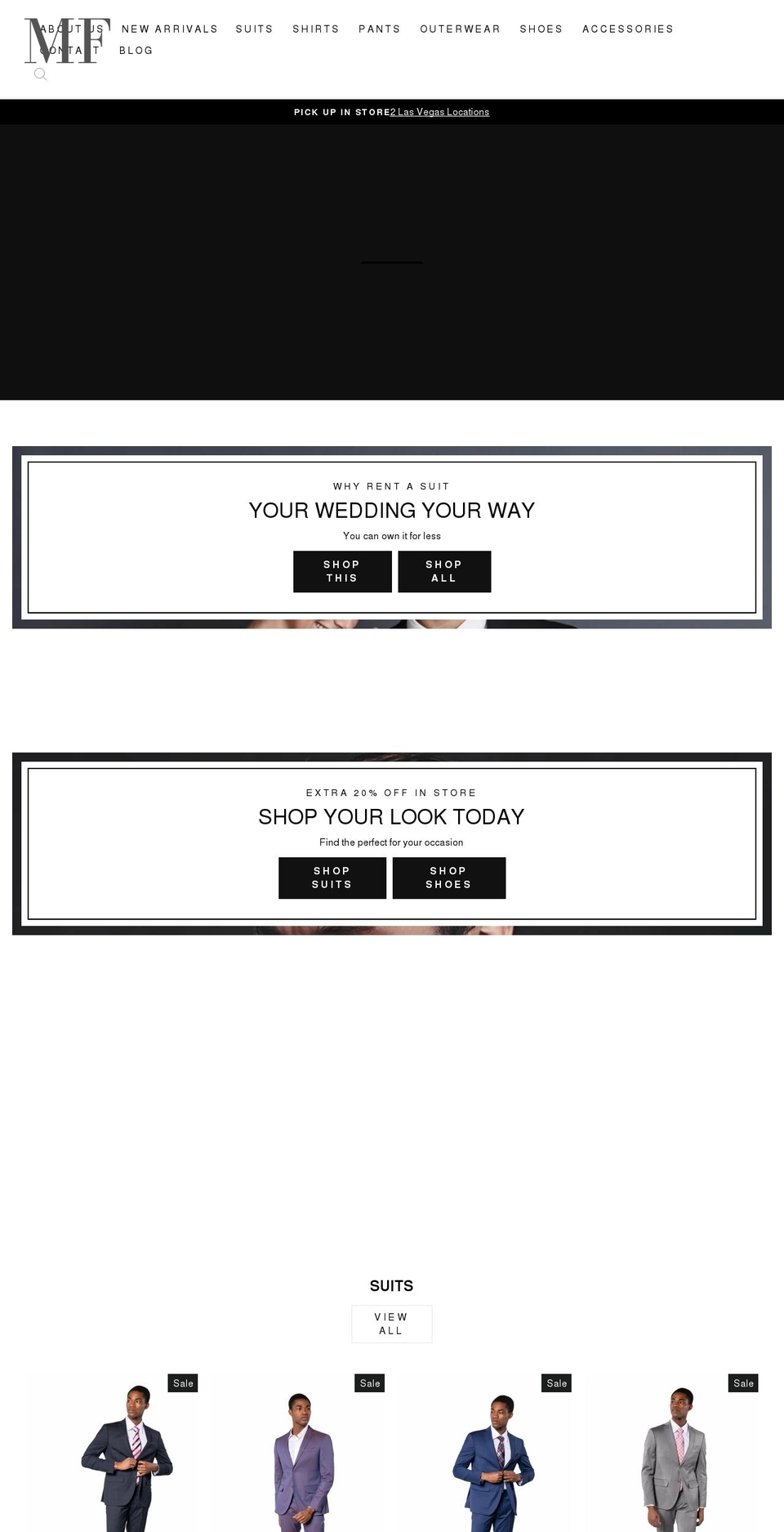 mastroiannifashions.com shopify website screenshot