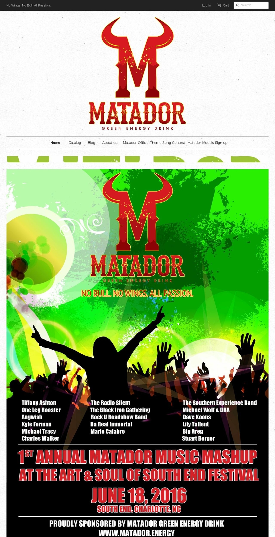 matador.energy shopify website screenshot