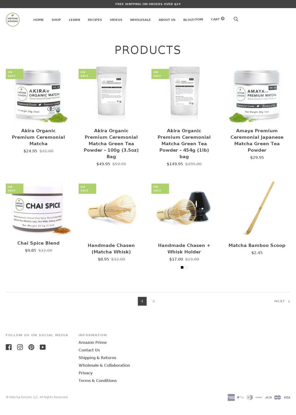 Trademark -- WH (9\/4\/17) Shopify theme site example matchaflavors.com