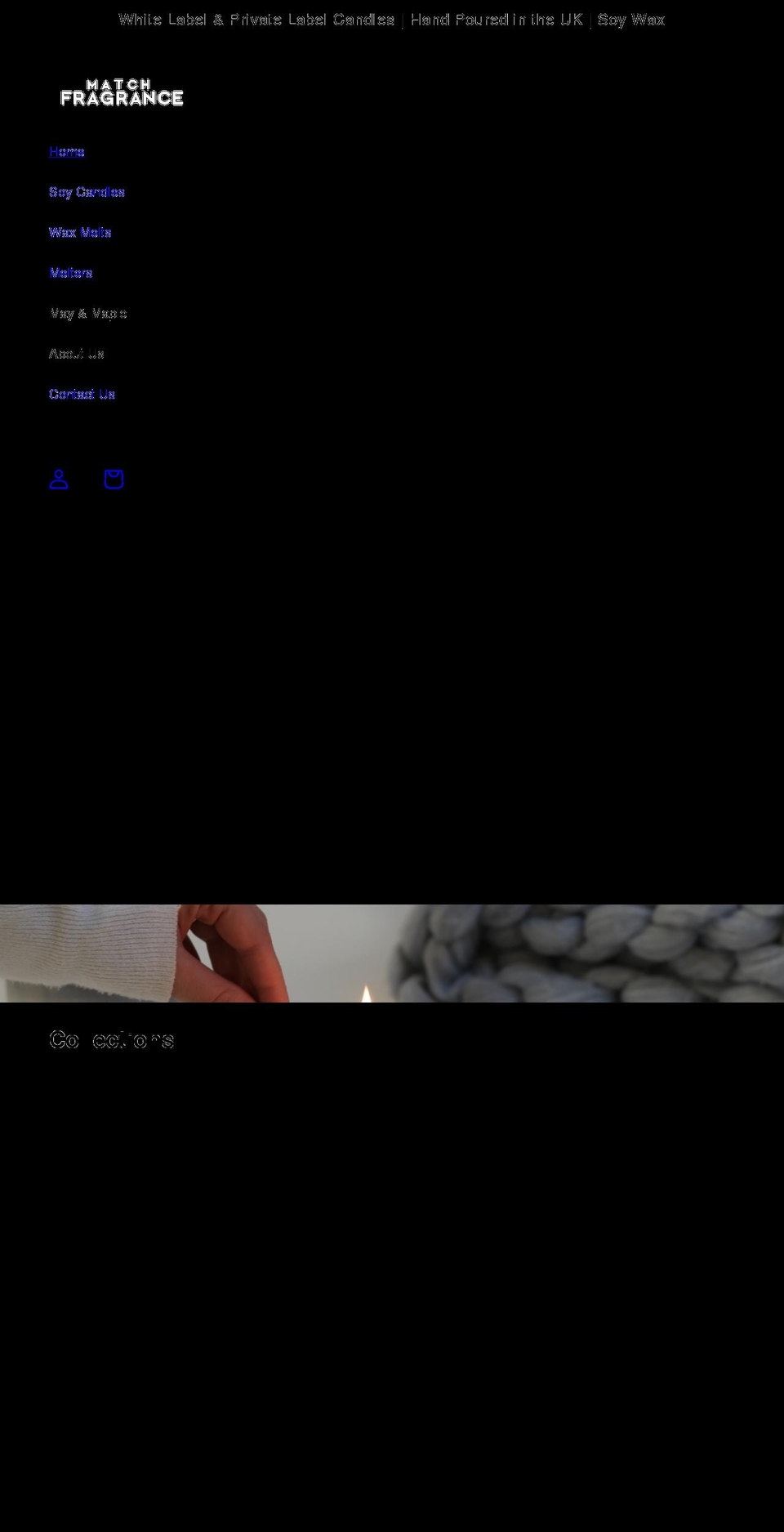 matchfragrance.com shopify website screenshot