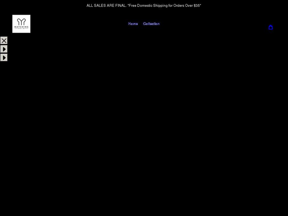 matchingpairco.com shopify website screenshot