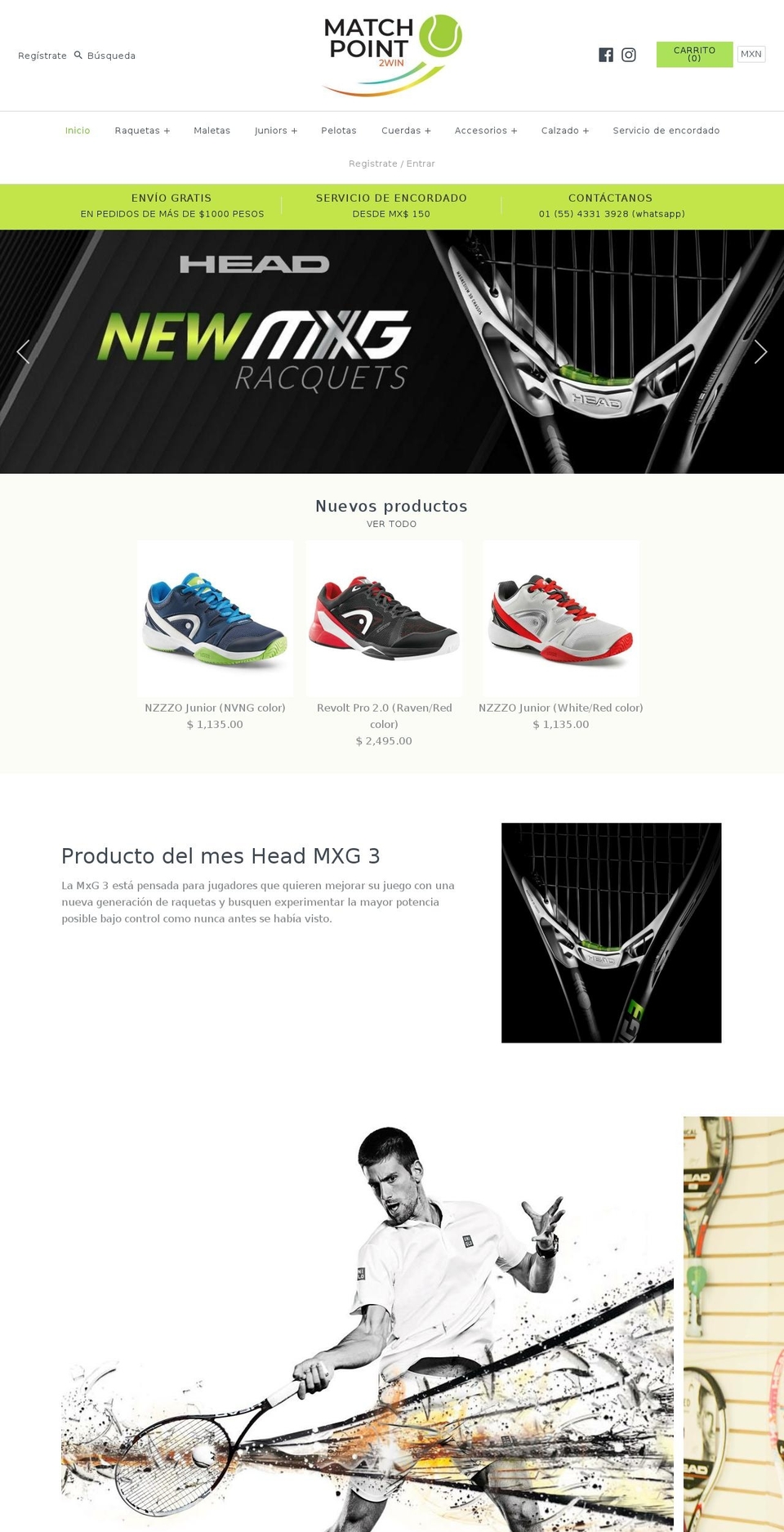 matchpoint2win.com — Shopify store on .com